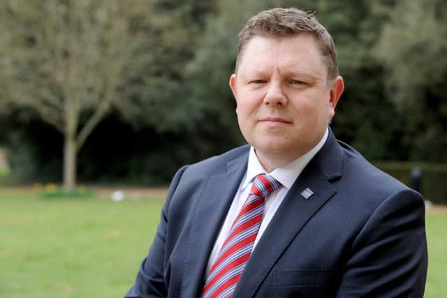 John Apter, chairman of Hampshire Police Federation