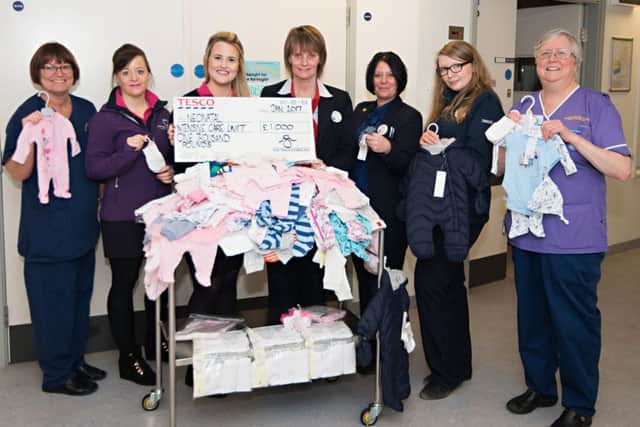 From left, Lorraine Warrick, Jody Young, Lauren Clarke, Sue Blake, Mandi Myers, Tania Foster, Sue Billingham