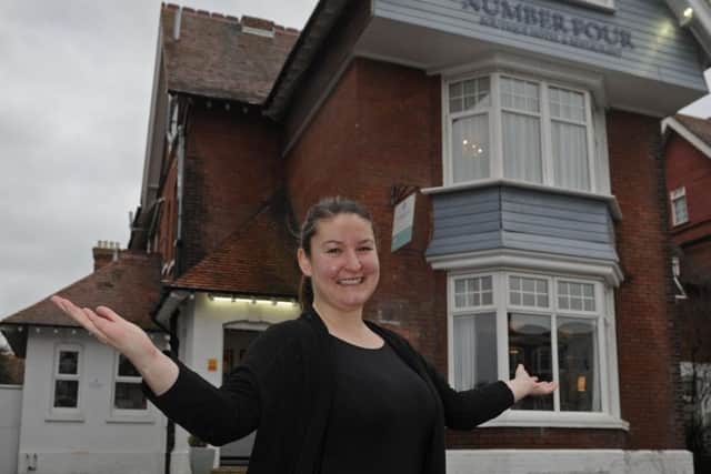 Daga Madej, manager of Number Four Boutique Hotel in Southsea