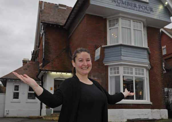 Daga Madej, manager of Number Four Boutique Hotel in Southsea