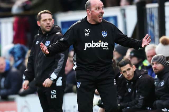 Blues' manager Paul Cook. Picture: Joe Pepler