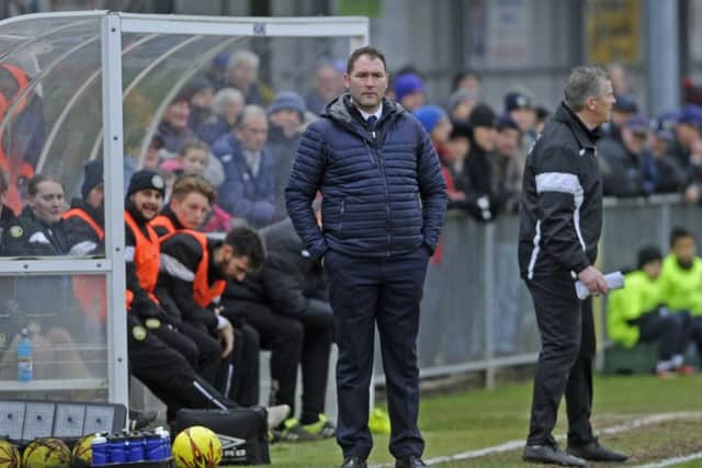 Hawks manager Lee Bradbury. Picture: Ian Hargreaves (170062-1)