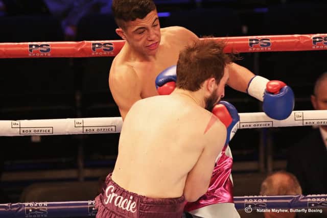 Lucas Ballingall impressed. Picture: Natalie Mayhew, ButterflyBoxing