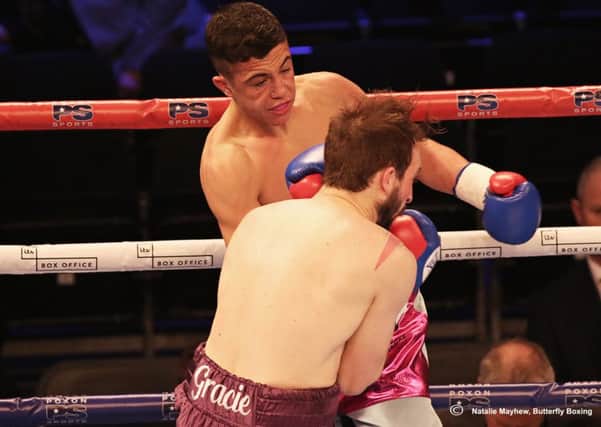 Lucas Ballingall impressed. Picture: Natalie Mayhew, ButterflyBoxing
