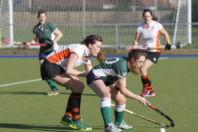 Havant's Georgie Poole in possession against London Wayfarers. Picture: Habibur Rahman