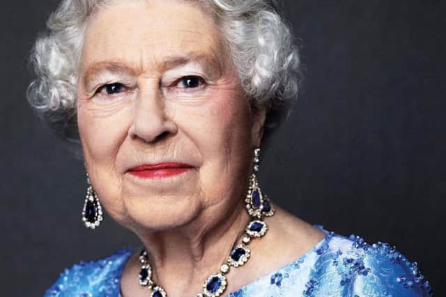 Picture by David Bailey of Queen Elizabeth II, taken in 2014.