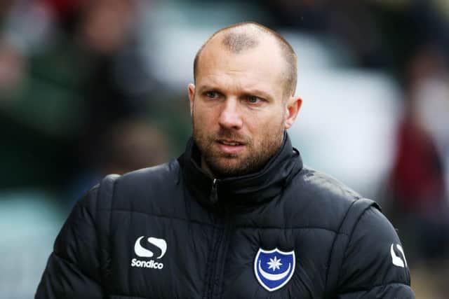 Pompey first-team coach Ian Foster   Picture: Joe Pepler