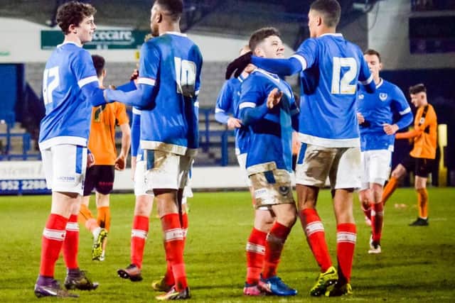 Pompey reserves won 4-2 at Wolves under-23s last night   Picture: Colin Farmery