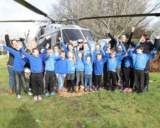 Pupils from Bedenham and Holbrook Primary Schools teamed up with HMS Sultan