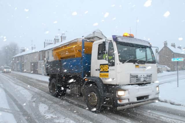Gritters will be out tonight