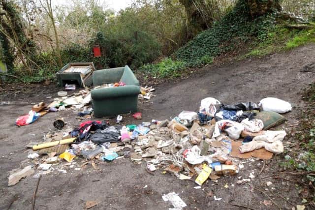 Ashley Mooney's fly-tipping in Gosport