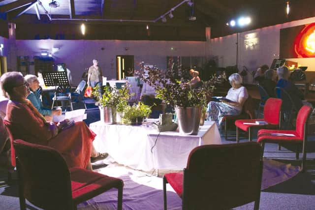 Visitors enjoy the quiet environment at Wilderness