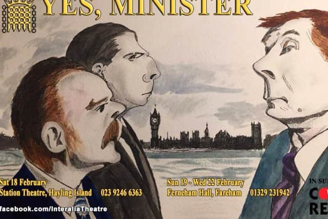 Interalia Theatre's version of the classic Yes, Minister caricature