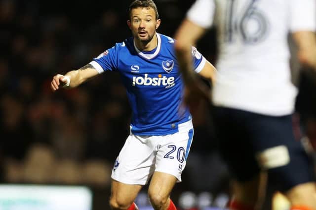 Pompey striker Noel Hunt Picture: Joe Pepler
