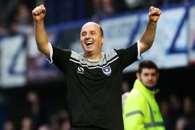 Pompey boss Paul Cook Picture: Joe Pepler