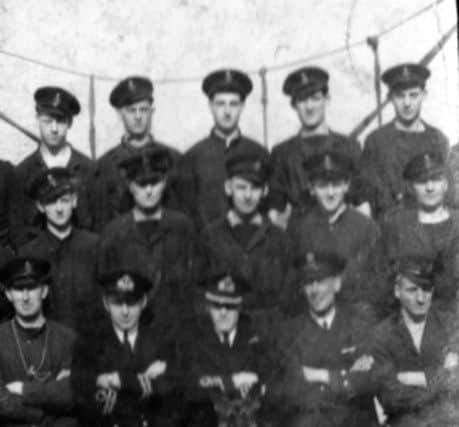 HELP PLEASE Members of a ships company, plus mascot. Can anyone tell me about the dress?