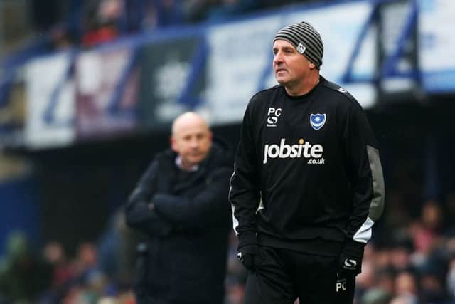 Pompey boss Paul Cook   Picture: Joe Pepler