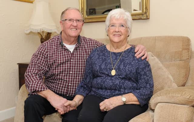 Shirley Wareham, 78 and her husband Alan, 79, from Fareham, are celebrating their Diamond wedding anniversary on the February 23. Picture: Sarah Standing (170184-6573) PPP-170802-162324001