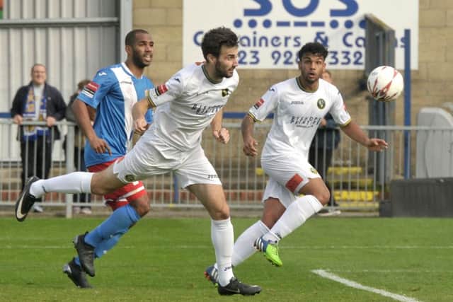 Hawks striker Matt Paterson