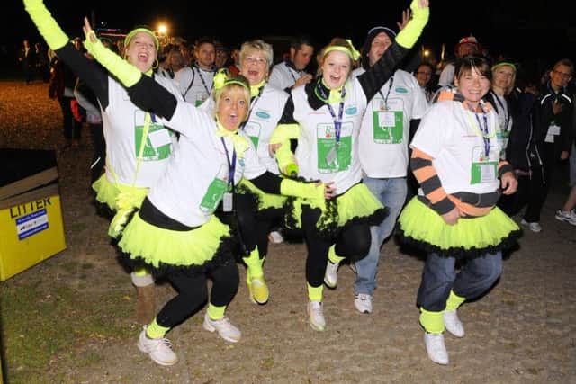 Walkers taking part in the first event in 2010