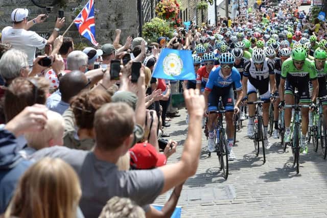 The Tour de France in Yorkshire in 2014
