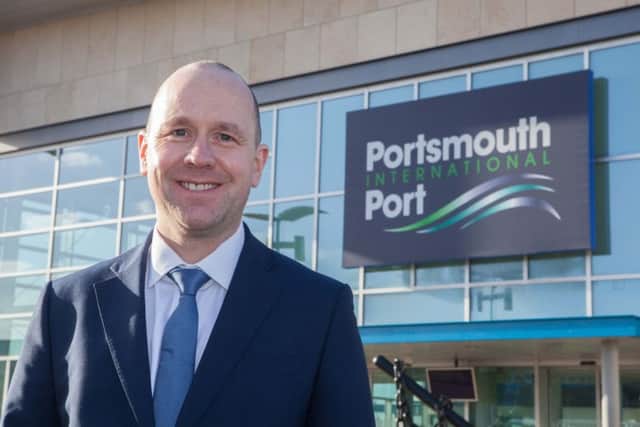 Mike Sellers, the director of Portsmouth International Port