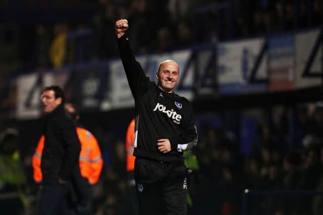 Pompey boss Paul Cook   Picture: Joe Pepler