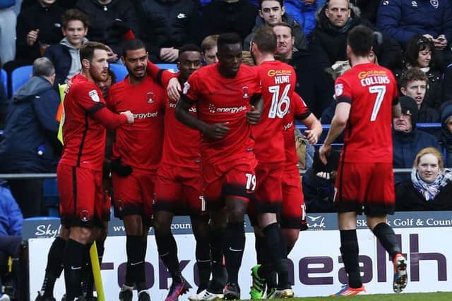 Leyton Orient midfielder Gavin Massey, back centre   Picture: Joe Pepler