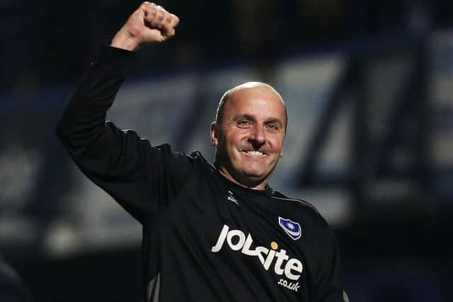 Pompey boss Paul Cook Picture: Joe Pepler
