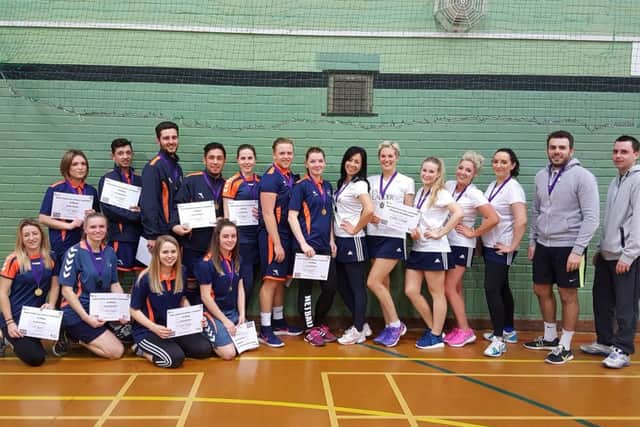 The netball event for work colleagues