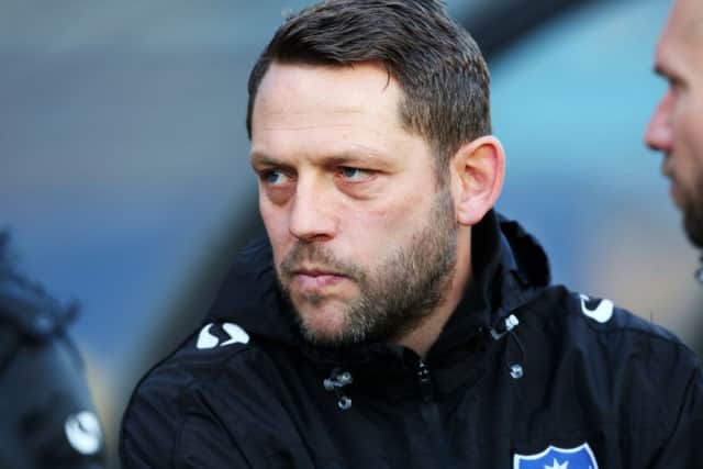 Pompey assistant manager Leam Richardson