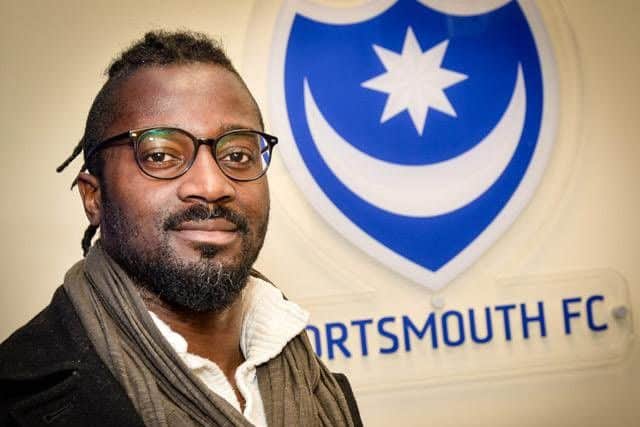 New Pompey midfielder Stanley Aborah    Picture: Colin Farmery