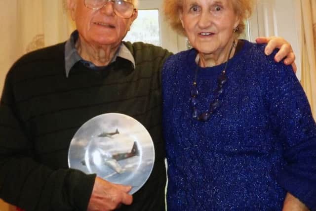 Michael Brook and his wife Daphne at their Hayling Island home.