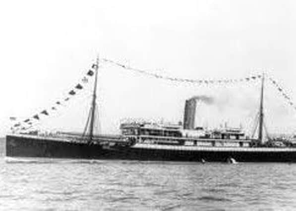 The troopship SS Mendi