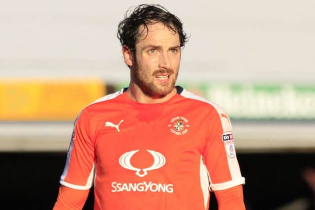 Danny Hylton has scored four goals in the past three games for the Hatters