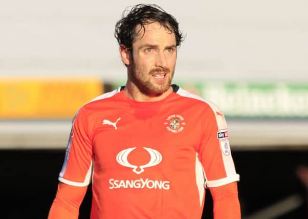Danny Hylton has scored four goals in the past three games for the Hatters