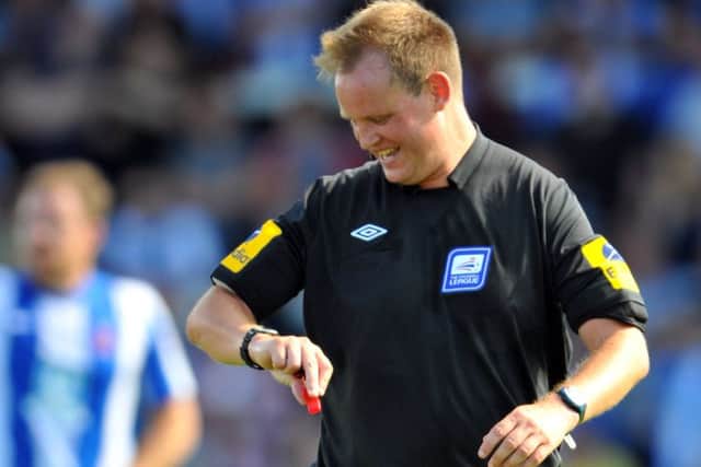 Today's match official is Mark Brown Picture: Frank Reid