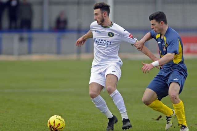 Bradley Tarbuck was on the mark for the Hawks