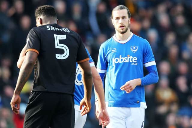 Pompey defender Christian Burgess. Picture: Joe Pepler