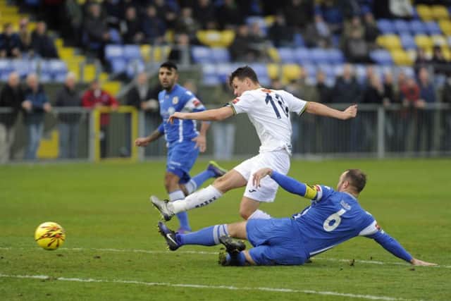 Alfie Rutherford hit the key third goal