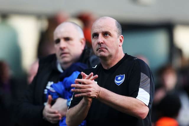 Pompey boss Paul Cook Picture: Joe Pepler
