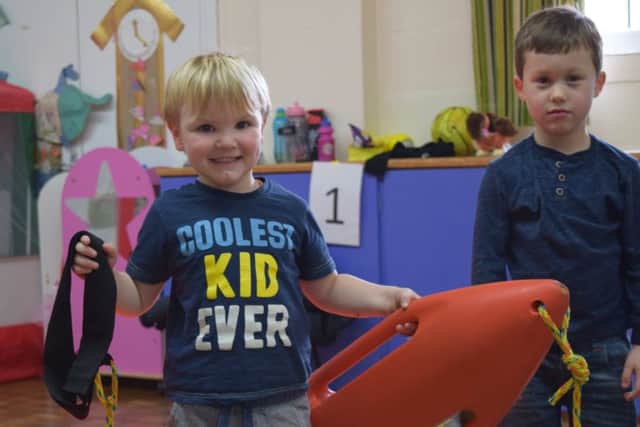 Three-year-old Jake Dawkins