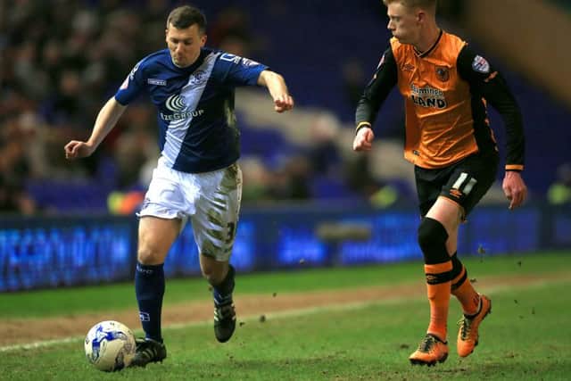 Paul Caddis, left