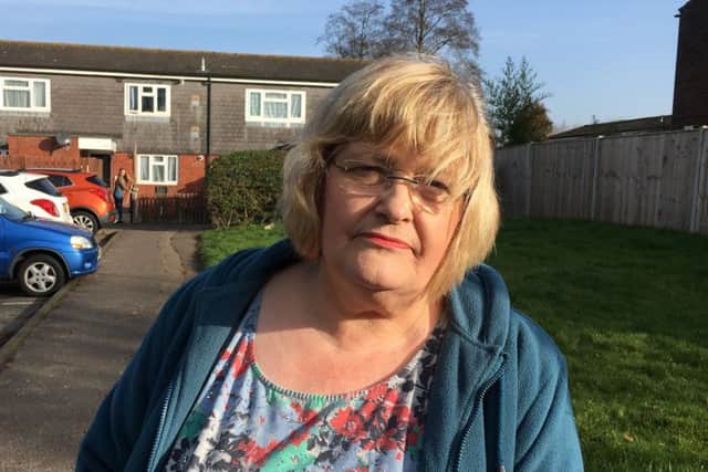 Marilyn Trimmer, who heard a blast like a 'shotgun'