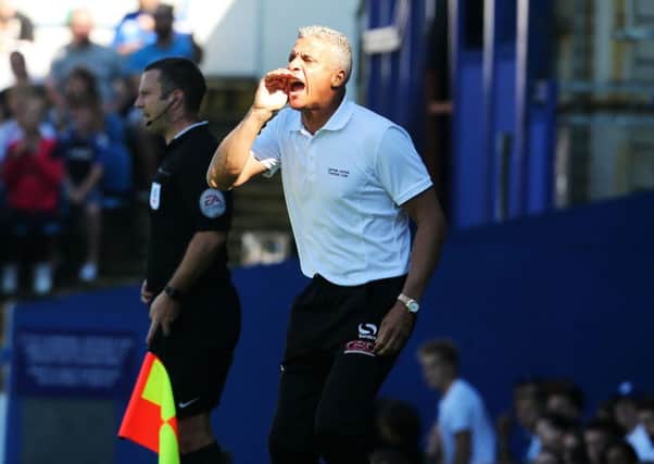 Carlisle manager Keith Curle Picture: Joe Pepler