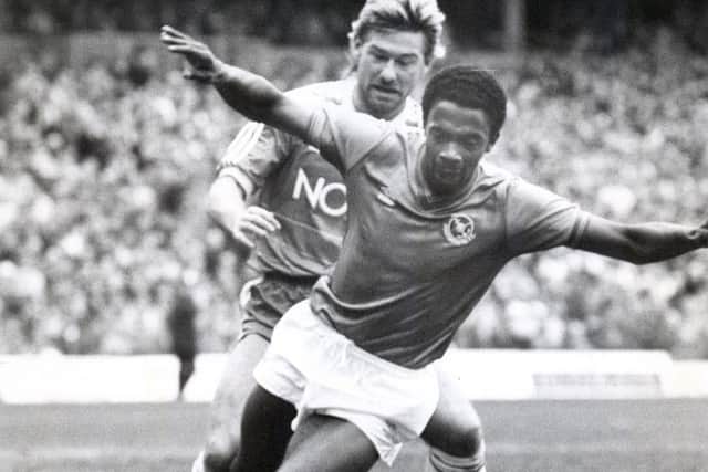 Vince Hilaire made 168 appearances for Pompey, scoring 24 goals for the Blues