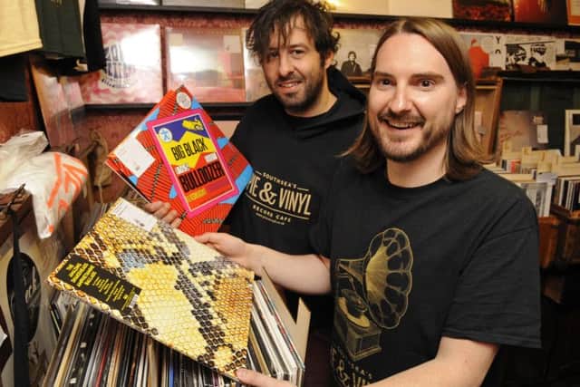 Rob Litchfield, left, with Steve Courtnell Picture: Malcolm Wells (141166-9437)