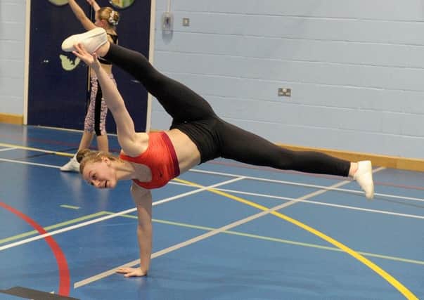Suki Aerobic Gymnastics Club which trains at Brune Park Community School in Gosport Picture: Sarah Standing (170262-7244)