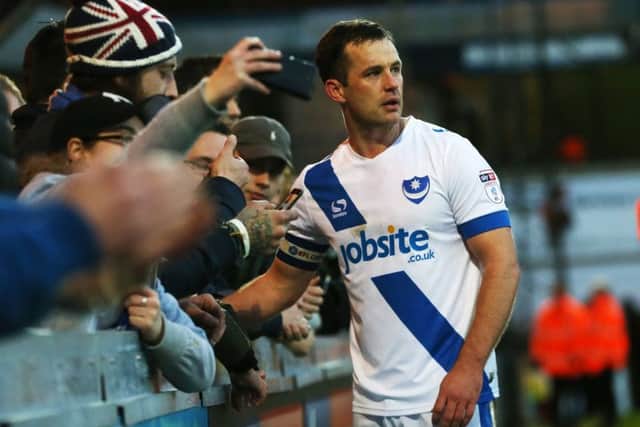 Pompey skipper Michael Doyle
