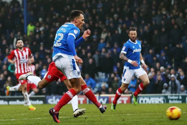 RECALL Gaffer for a day Bradley Saunders would like to see Kal Naismith back in Pompeys starting XI at Carlisle 	             Picture: Joe Pepler